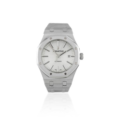 AUDEMARS PIGUET ROYAL OAK STEEL SILVER DIAL 15400ST.OO.1220ST.02
